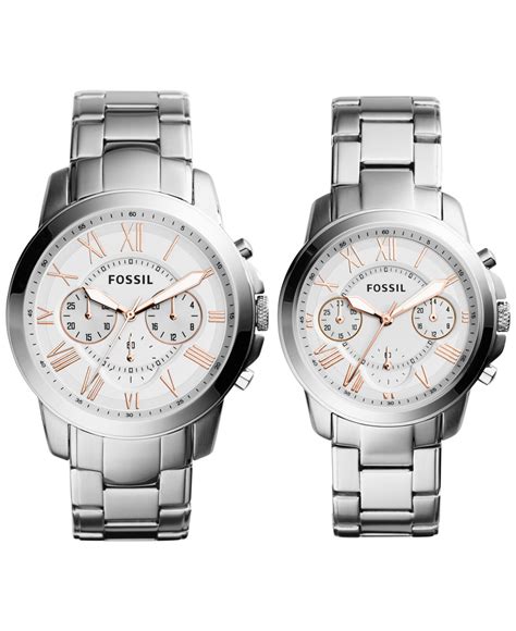 fossil watches his and hers.